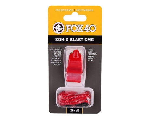 Gwizdek Fox 40 CMG Sonik Blast ze sznurkiem
